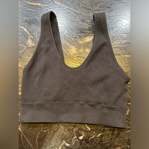 Aerie ribbed sports bra, size small